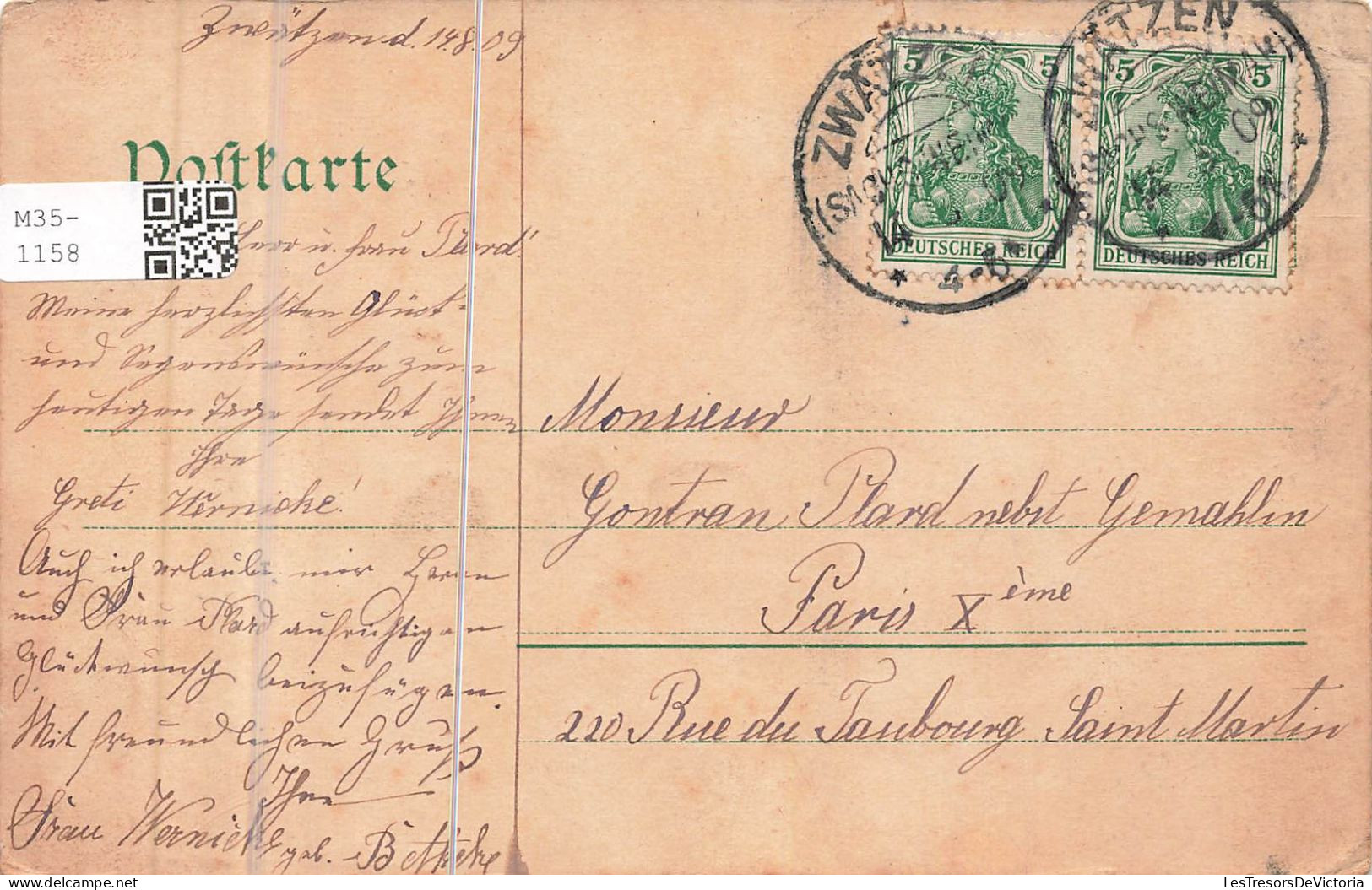 ALLEMAGNE - Jena - Sophienhohe - Carte Postale Ancienne - Jena