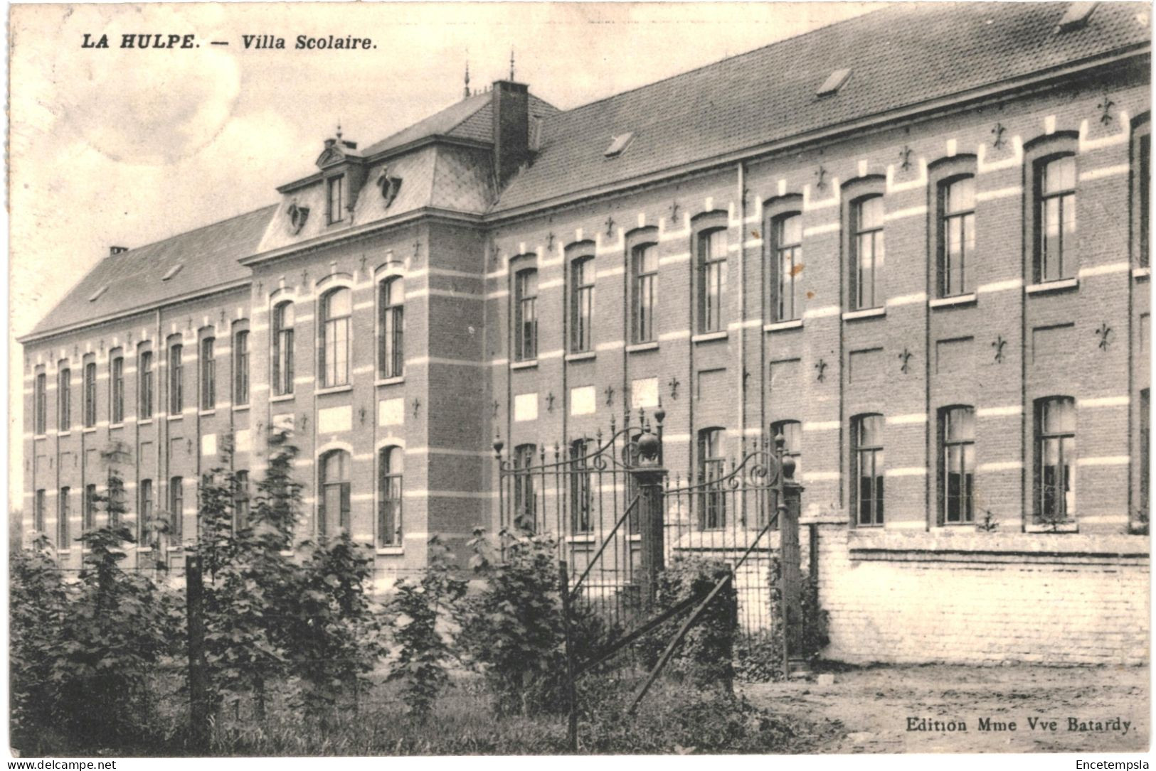 CPA Carte Postale Belgique La Hulpe Villa Scolaire 1909 VM76248 - La Hulpe