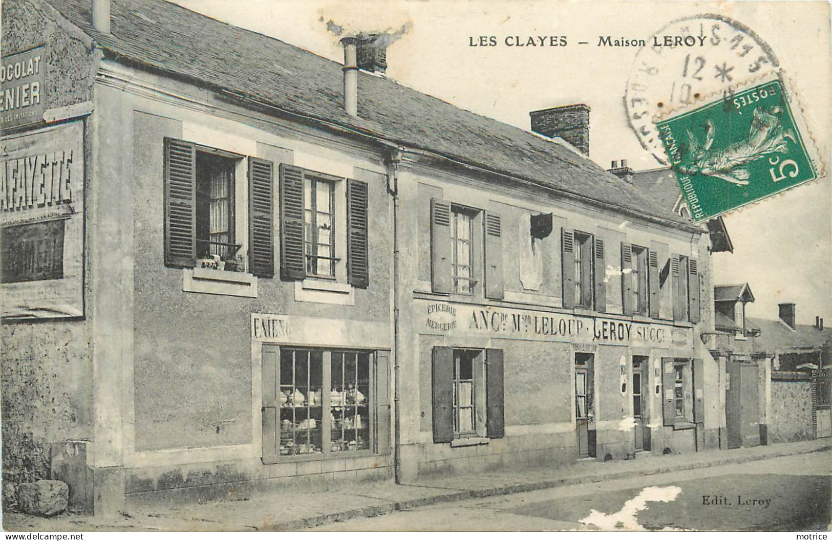 LES CLAYE SOUS BOIS - Maison Leroy.(carte Vendue En L'état) - Les Clayes Sous Bois