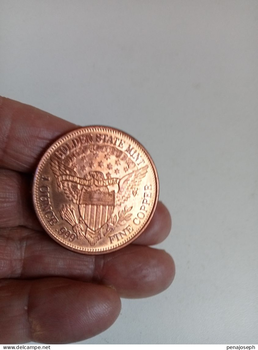 Pièce Ancien Golden State Mint - Andere - Amerika