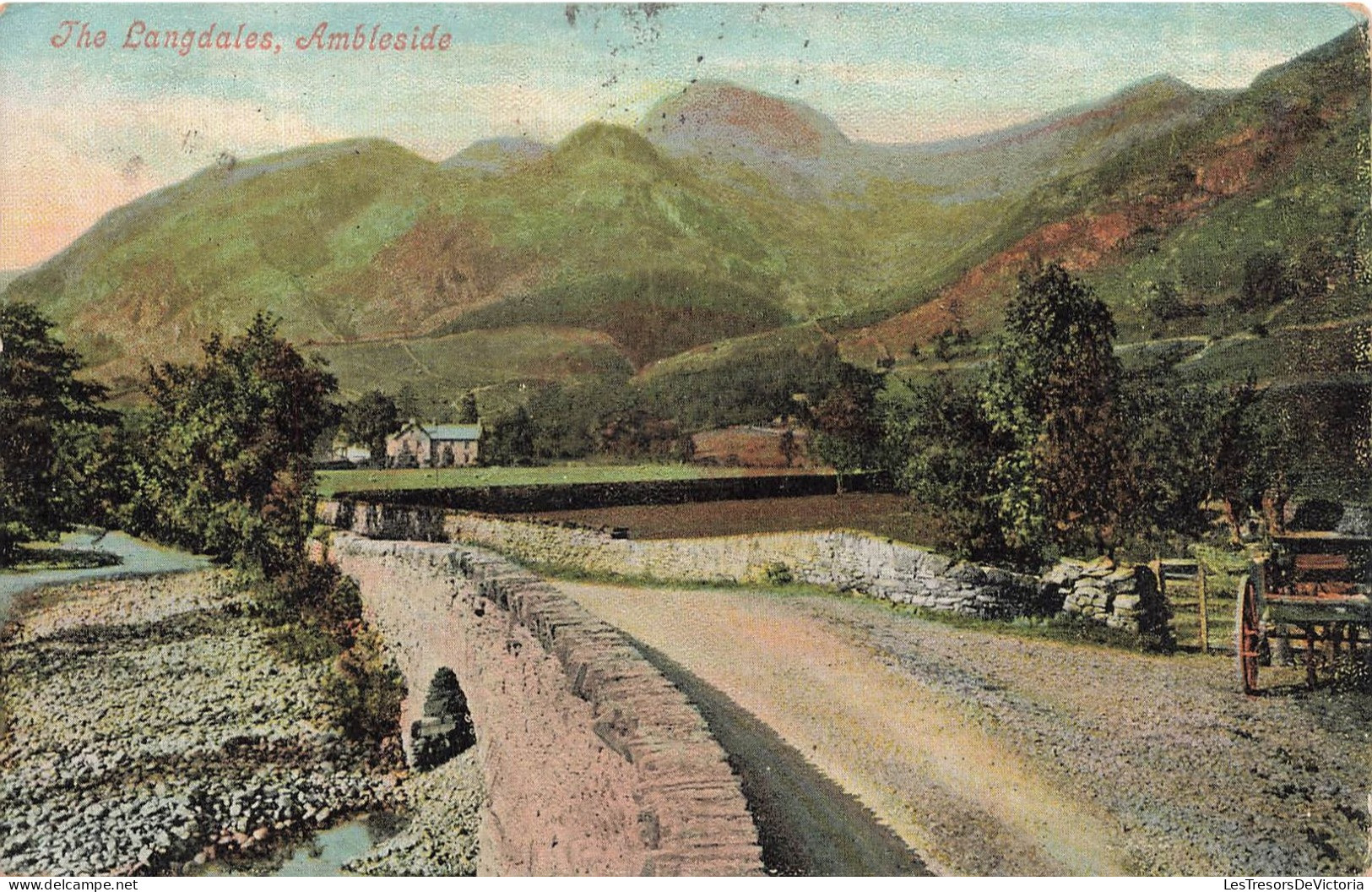 ROYAUME UNI - Angleterre - Ambleside - The Langdales - Carte Postale Ancienne - Ambleside