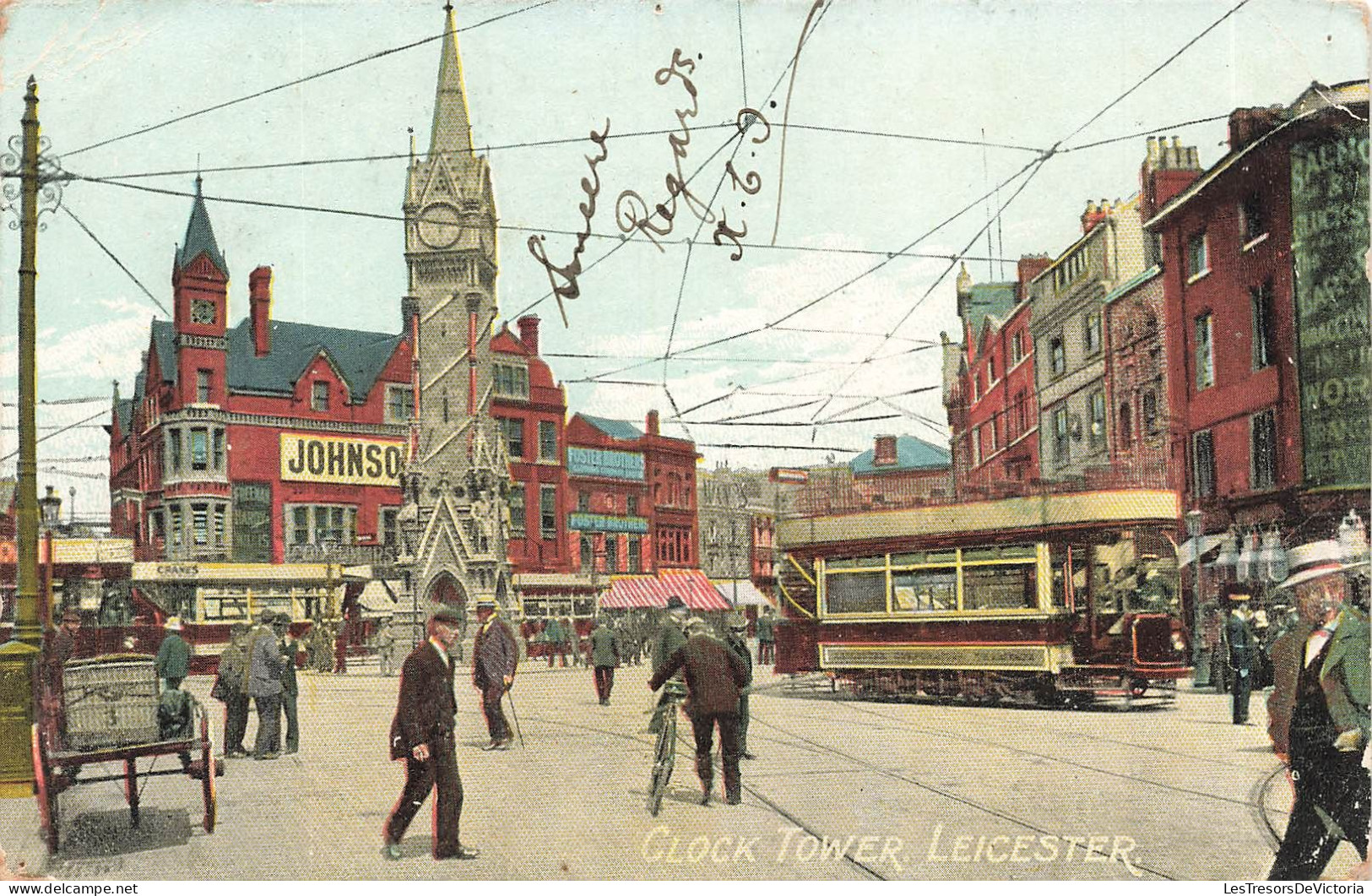 ROYAUME UNI - Angleterre - Leicester - Clock Tower - Carte Postale Ancienne - Leicester