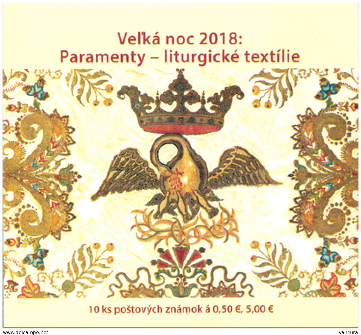 Booklet 656 Slovakia Easter 2018 Pelican And Its Young - Pasqua