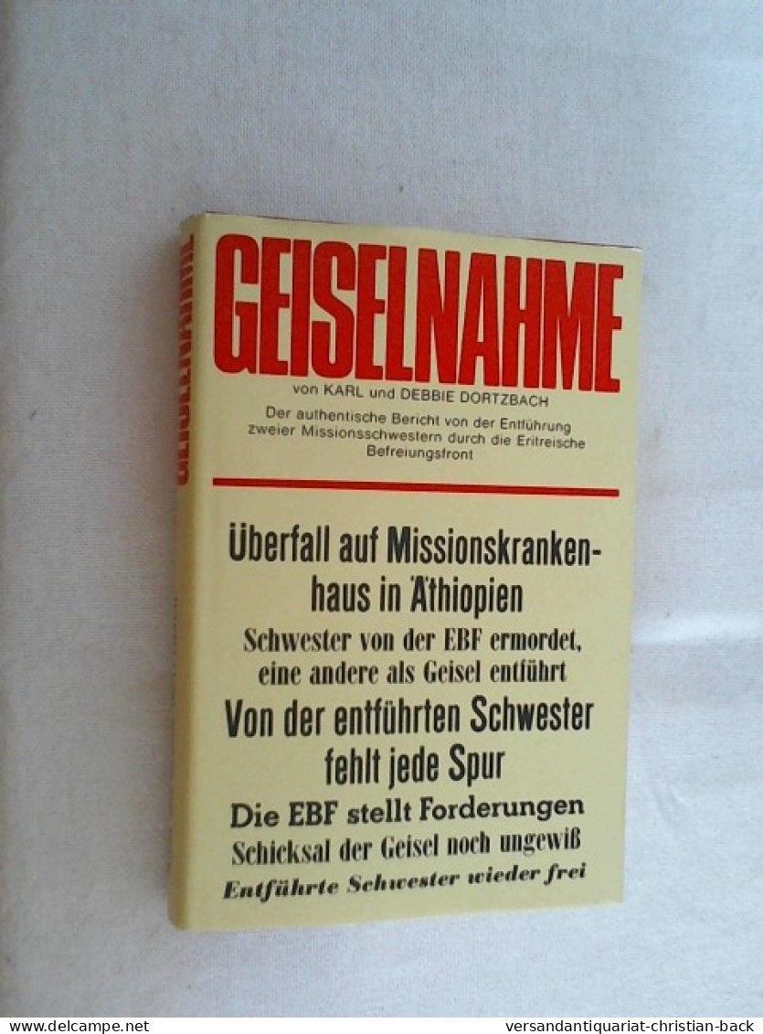 Geiselnahme. - Biographien & Memoiren