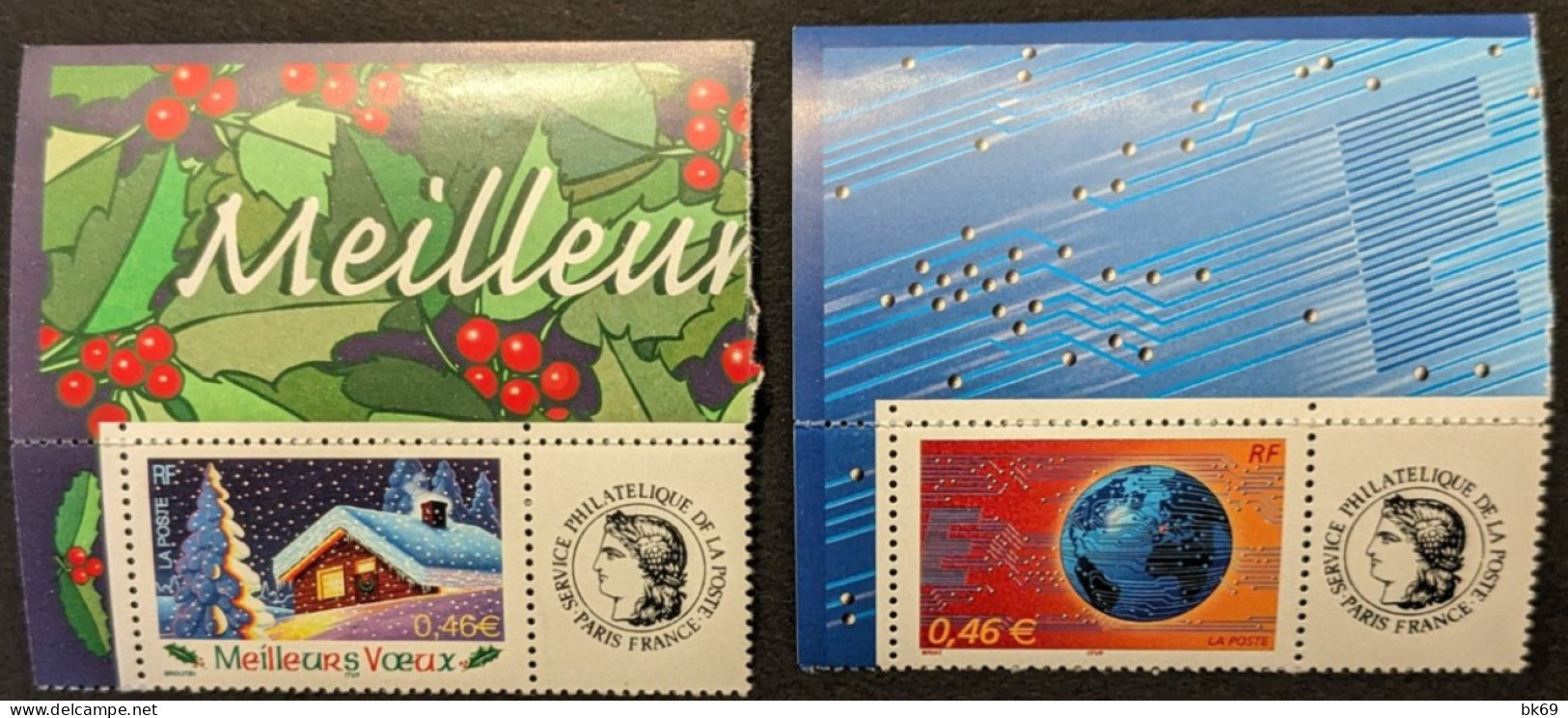 3532A & 3533A - Unused Stamps