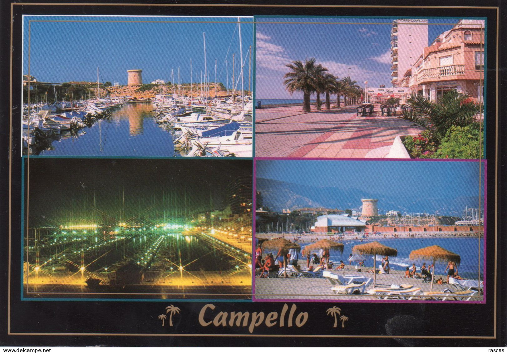 CPM - ESPAGNE - COSTA BLANCA - CAMPELLO - MULTIVUES - Alicante