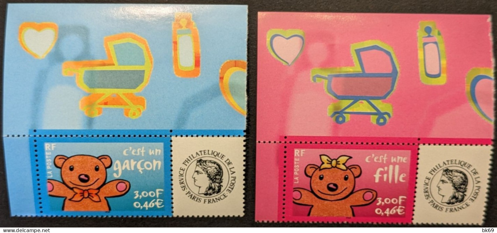 3431A & 3432A - Unused Stamps