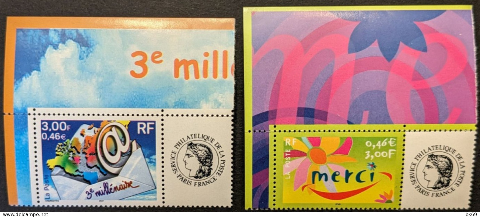 3365B & 3433A - Unused Stamps