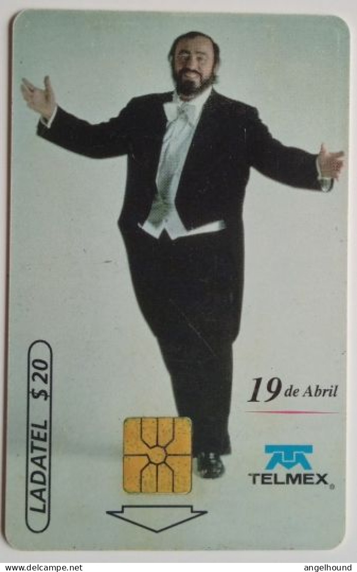 Mexico Ladatel 20 Chip Card - Pavarotti - México