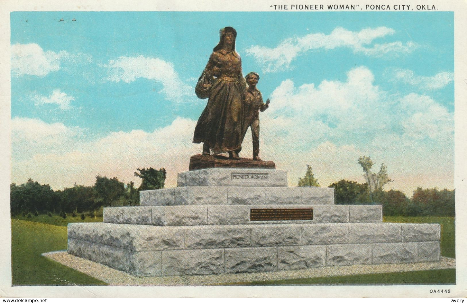 "Statue Of The Pioneer Woman", Ponca City, Oklahoma - Other & Unclassified