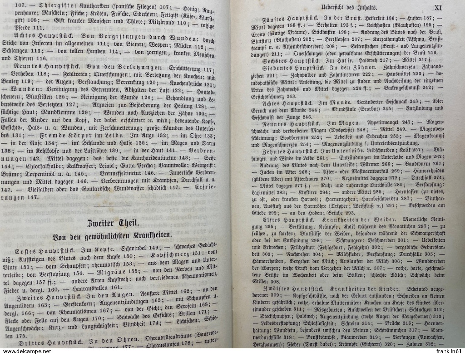 Constantin Hering's Homöopathischer Hausarzt. - Medizin & Gesundheit