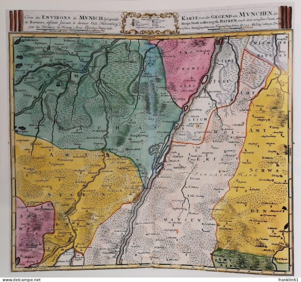 Cartographia Bavariae. Bayern im Bild der Karte.