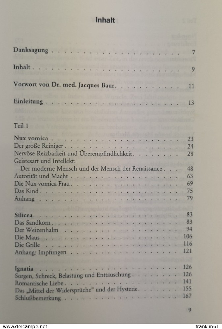 Portraits Homöopathischer Arzneimittel II. Zur Psychosomatik Ausgewählter Konstitutionstypen - Gezondheid & Medicijnen