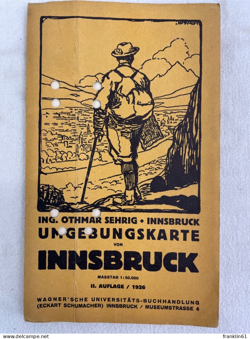 Umgebungskarte Von Innsbruck - Maßstab 1 : 50.000. - Topographische Kaarten