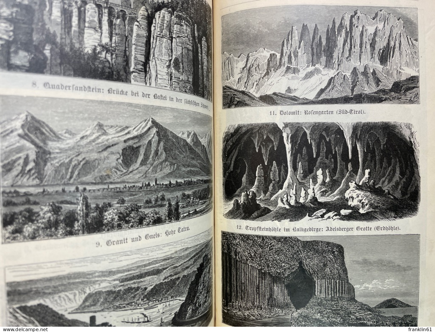 F.v.Sendlitzsche Georaphie In Drei Ausgaben. Ausgabe B: Kleine Schul-Geographie. - Topographische Kaarten