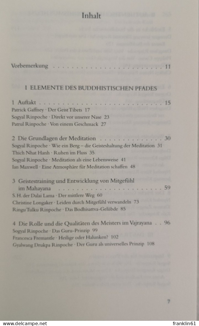 Lebendiger Buddhismus Heute. - Budismo