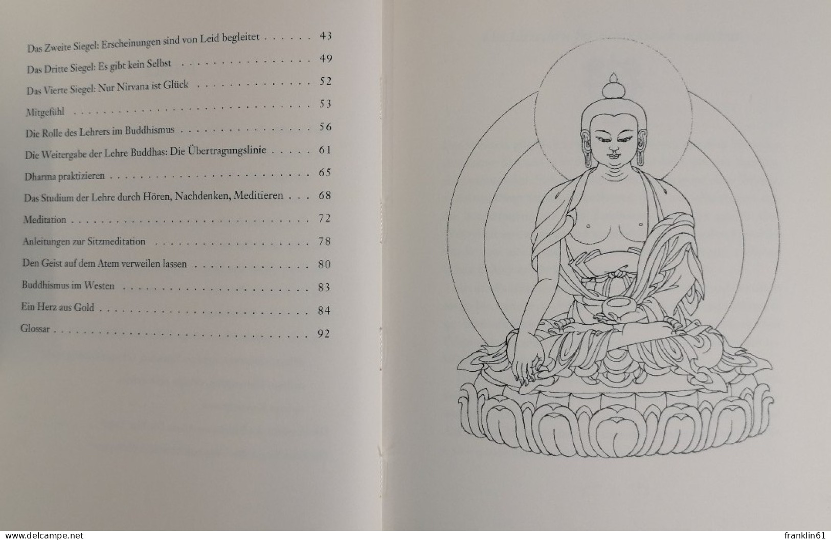 Die Lehre Vom Glück. Eine Einführung In Den Buddhismus. - Buddhismo