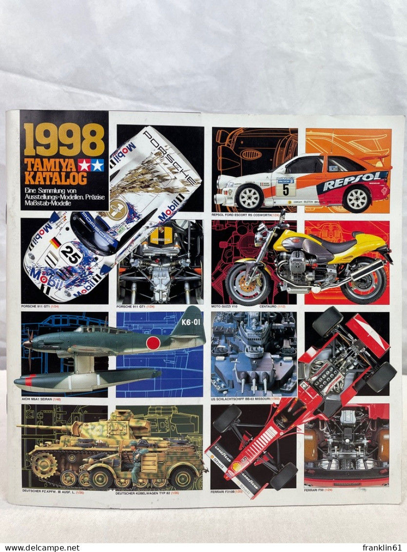 1998 TAMIYA KATALOG. Eine Sammlung Von Ausstellungs-Modellen Präzise Maßstab-Modelle. - Trasporti