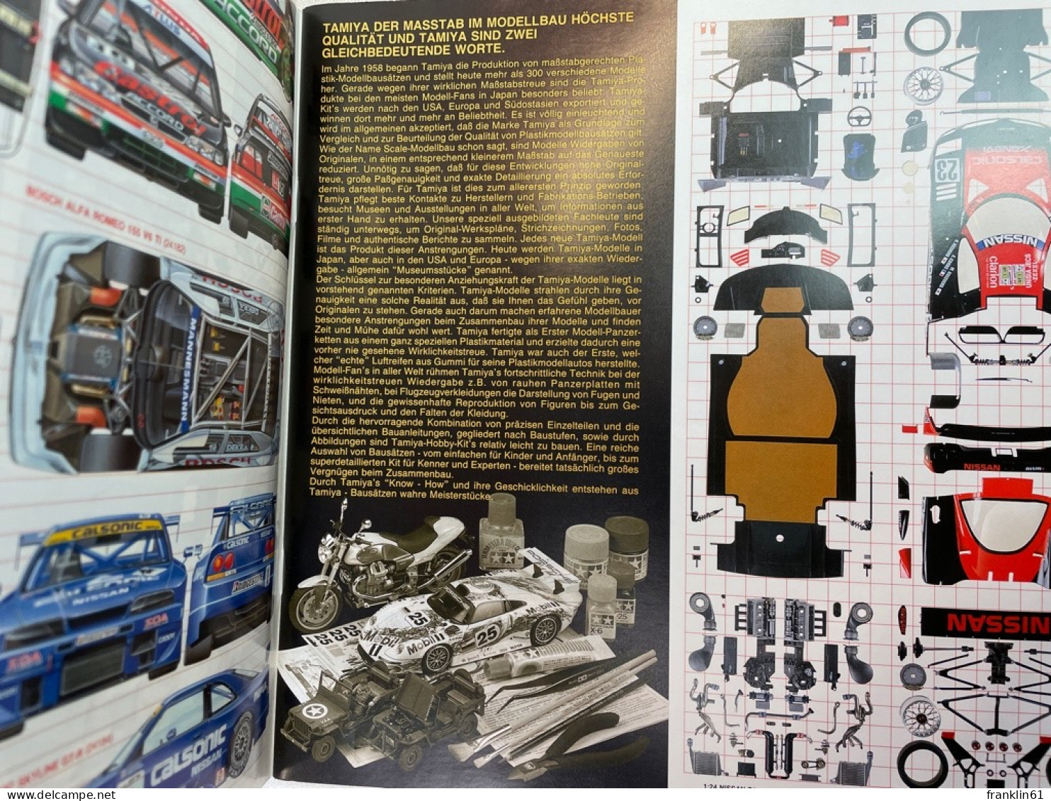 1998 TAMIYA KATALOG. Eine Sammlung Von Ausstellungs-Modellen Präzise Maßstab-Modelle. - Verkehr