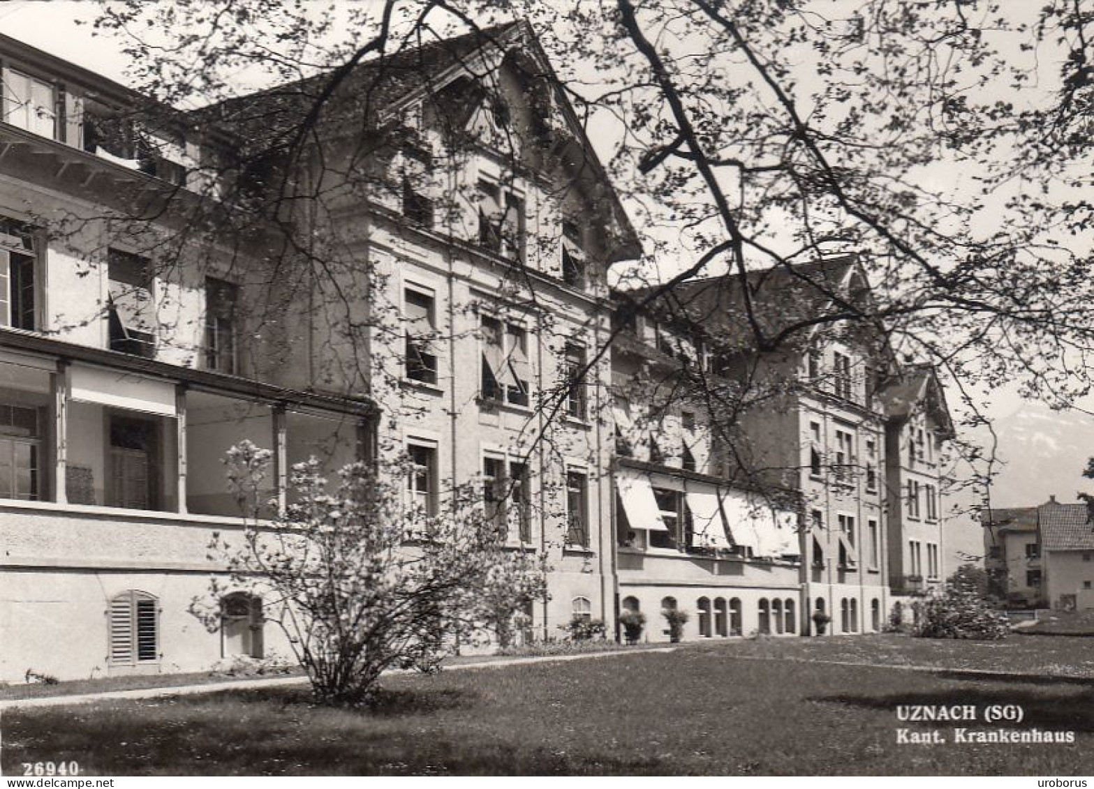 SWITZERLAND - Uznach 1966 - Kant. Krankenhaus - Uznach