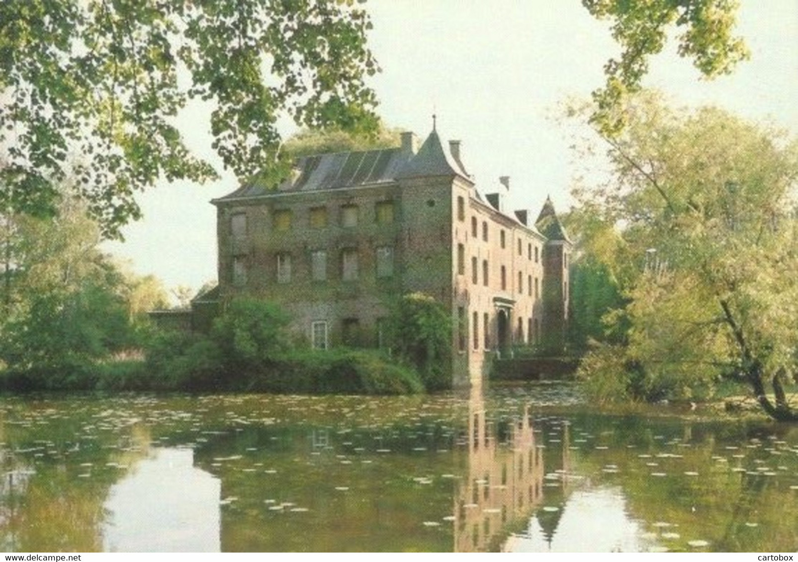 Tegelen, Kasteel Holpmouhle  (met Stempel Filatelieloket)   (Een Raster Op De Kaart Is Veroorzaakt Door Het Scannen) - Tegelen