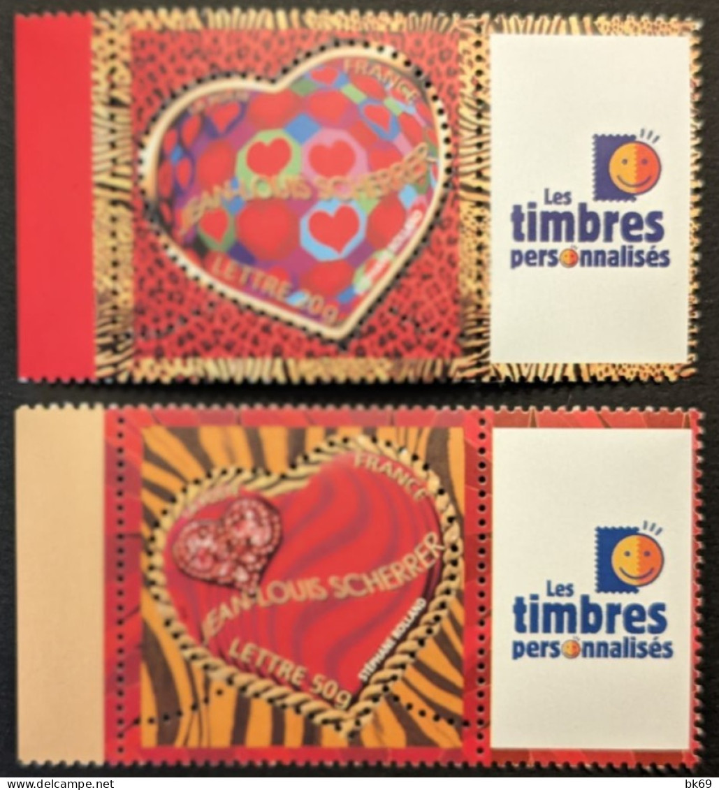 3861A & 3862A Coeur Scherrer - Unused Stamps