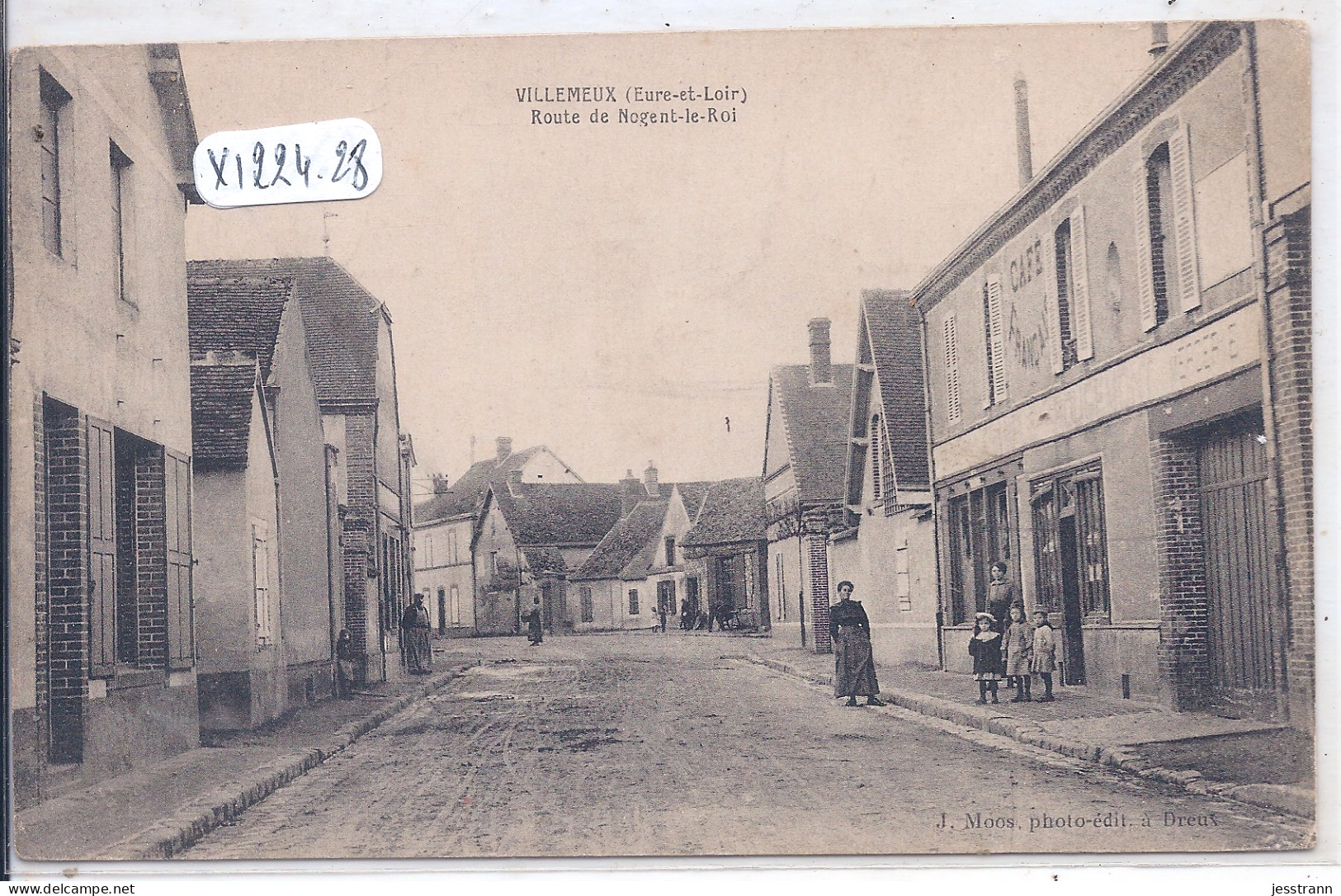 VILLEMEUX- ROUTE DE NOGENT-LE-ROI- LE CAFE FRANCAIS - Villemeux-sur-Eure