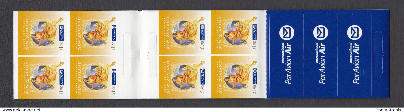 New Zealand 2012 - Christmas - Self-Adhesive Booklet - MNH ** - Markenheftchen