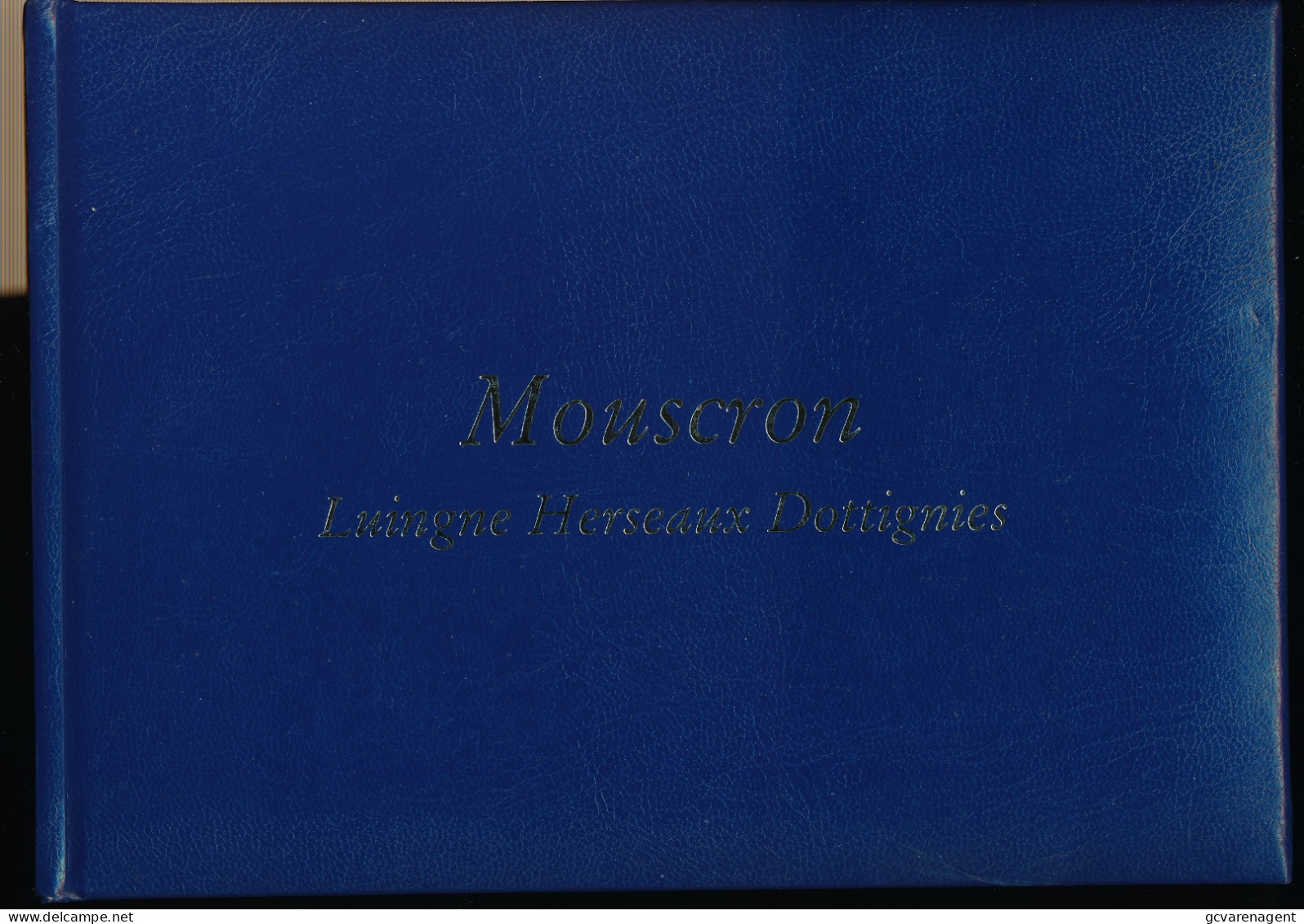 MOUSCRON  LUIGNE HERSEAUX DOTTIGNIES   TRES BON ETAT  22 X 16 X 1.5 CM   VOIR SCANS - Mouscron - Moeskroen