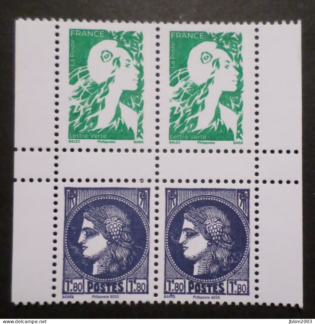 France - 2024 - Marianne De L'Avenir Bloc De 4 Timbres Neuf** - 2023-... Marianne De L’avenir