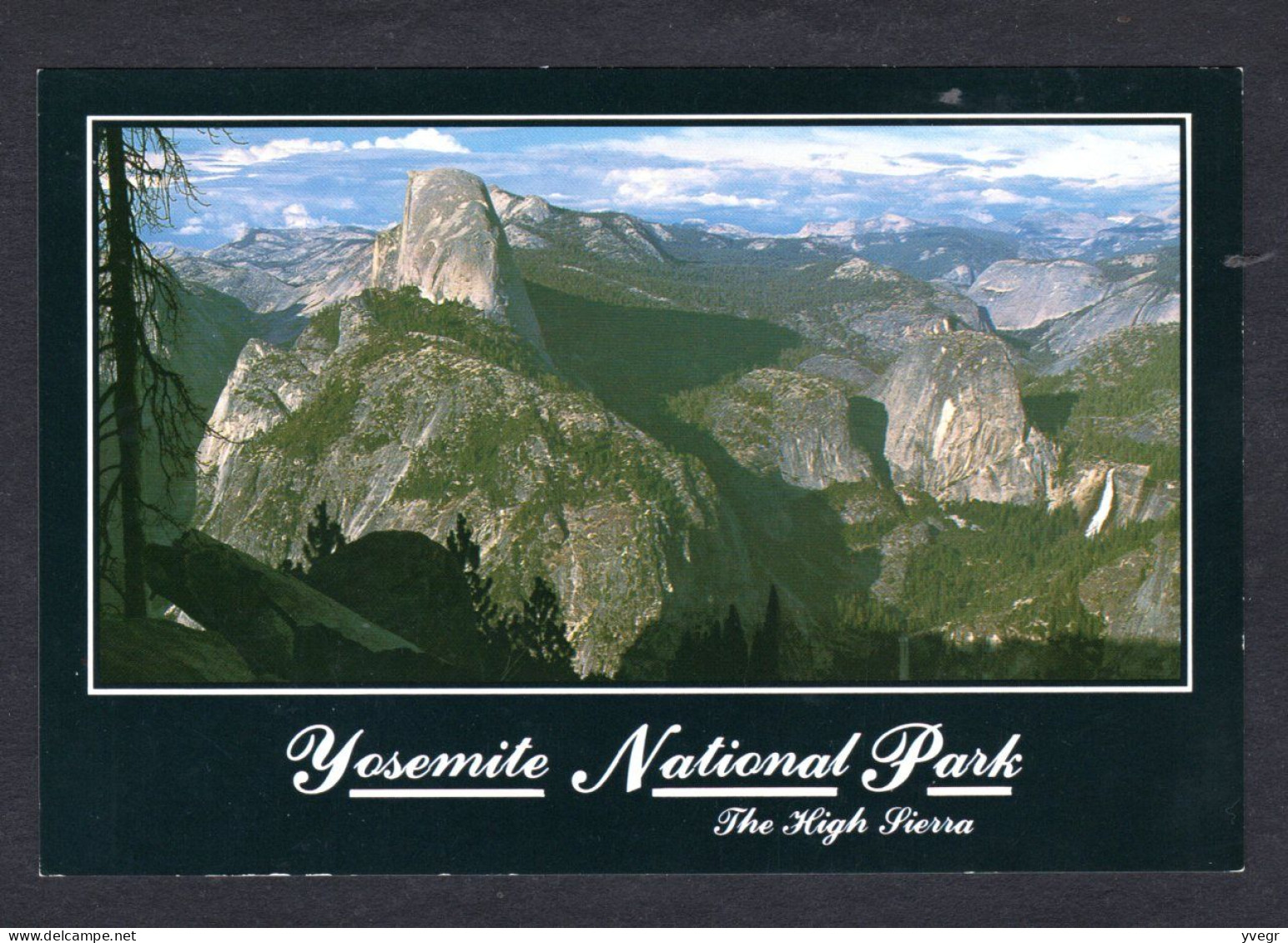 Etats Unis - YOSEMITE National Park - The High Sierra From Washburn Point - Vue Aérienne - Yosemite