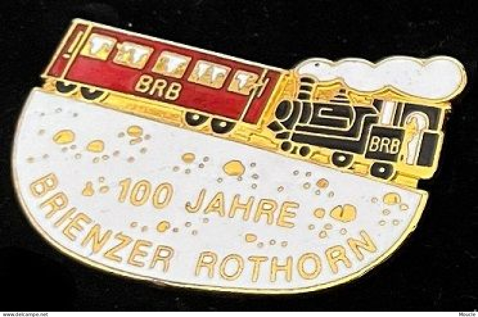 TRAIN - 100 JAHRE BRIENZER ROTHORN - WAGON - SUISSE - SCHWEIZ - BRB - ZUG - TRENO - TREN -  EGF -  (ROSE) - Transports