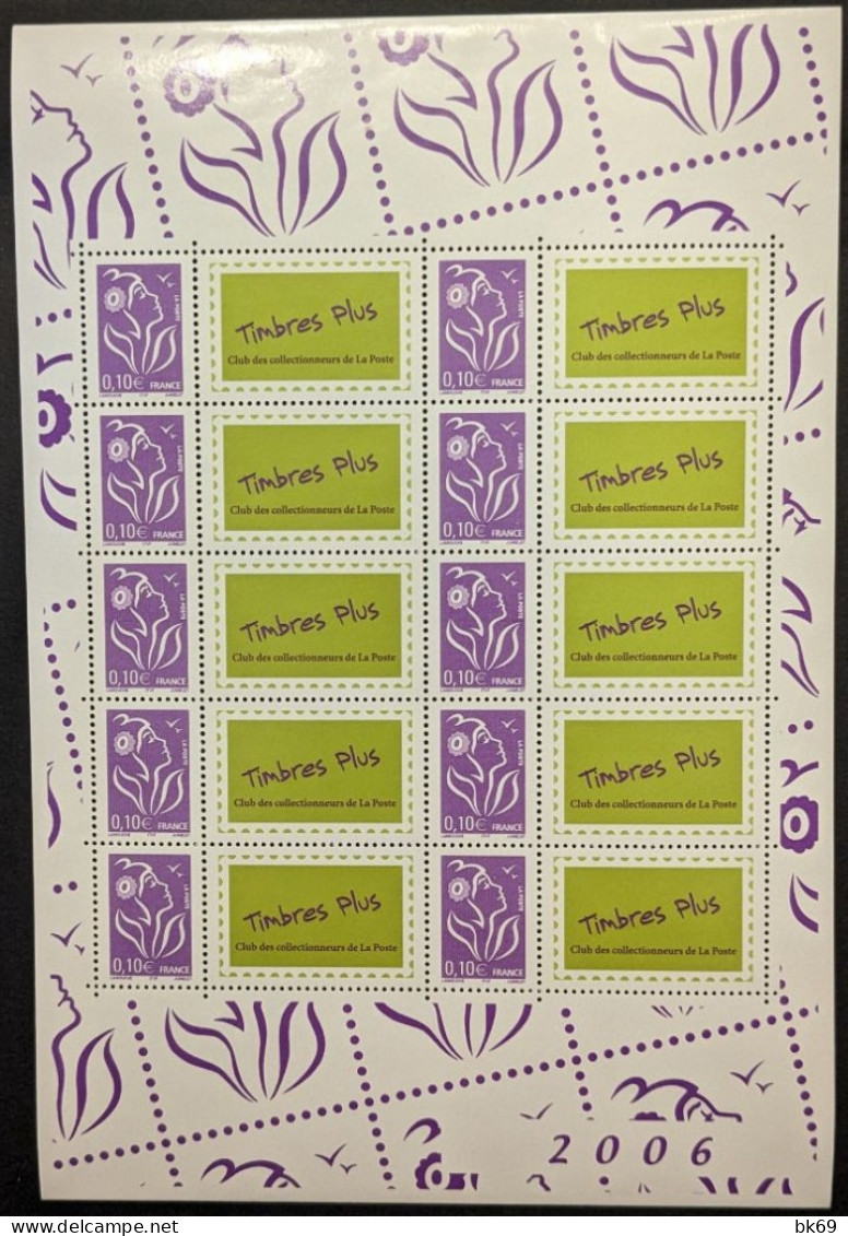 F3916A -Marianne Timbre Plus 2006 - Unused Stamps