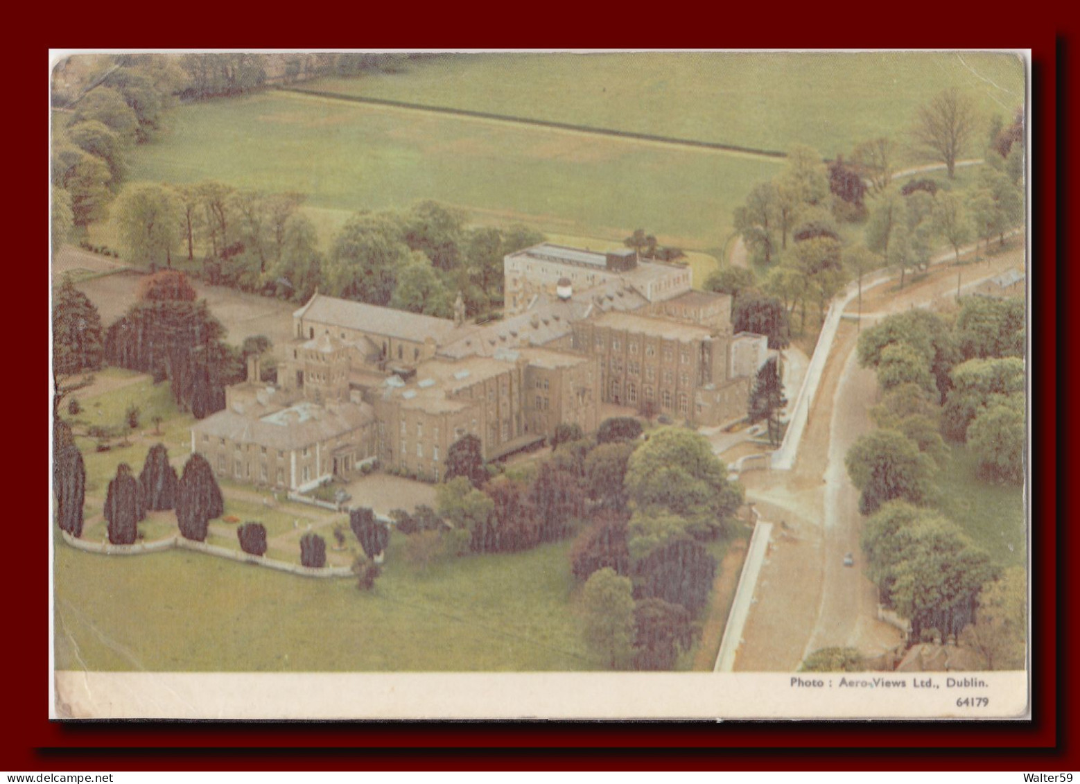 1964 Eire Ireland Postcard Convent Of The Sacred Heart Dublin Posted To England 3scans - Storia Postale