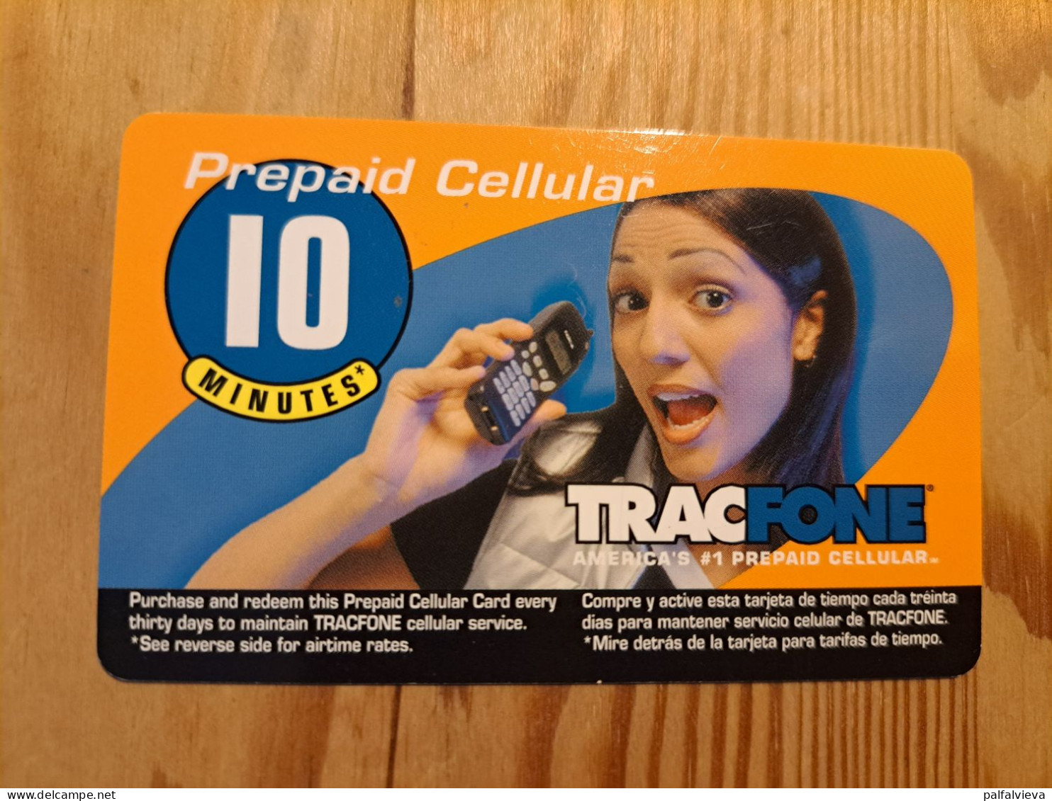 Prepaid Phonecard USA, Tracfone - Woman - Other & Unclassified