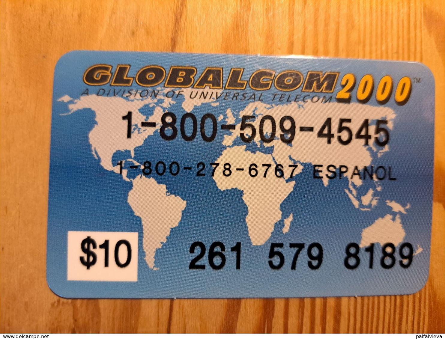 Prepaid Phonecard USA, Globalcom 2000. - Other & Unclassified