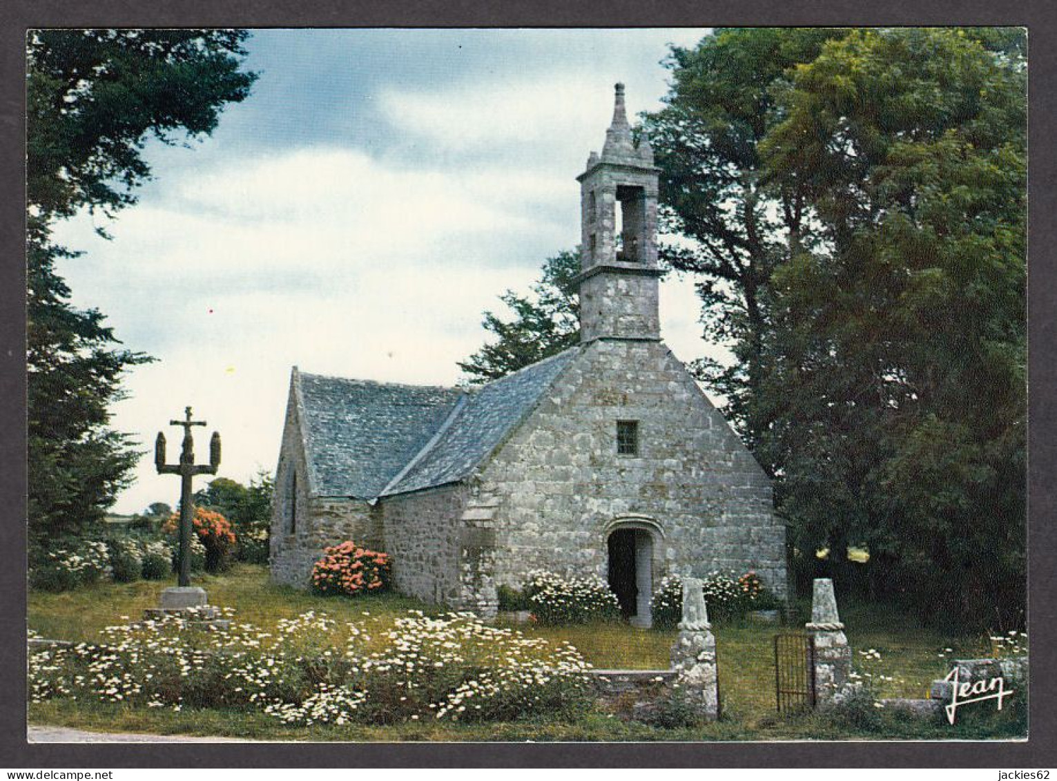 100473/ CLÉDEN-CAP-SIZUN, Chapelle Et Calvaire De Langroas - Cléden-Cap-Sizun