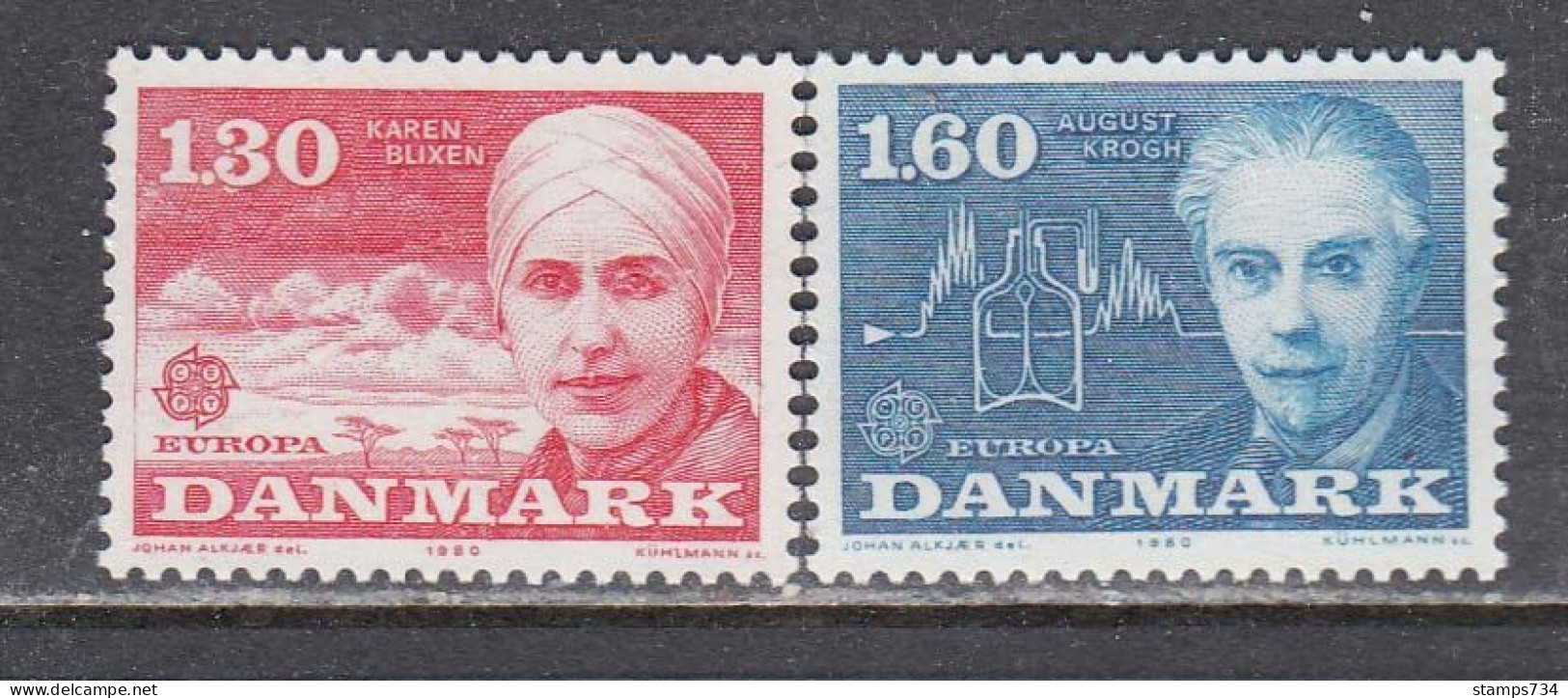 Denmark 1980 - EUROPA, Mi-Nr. 699/700, MNH** - Unused Stamps