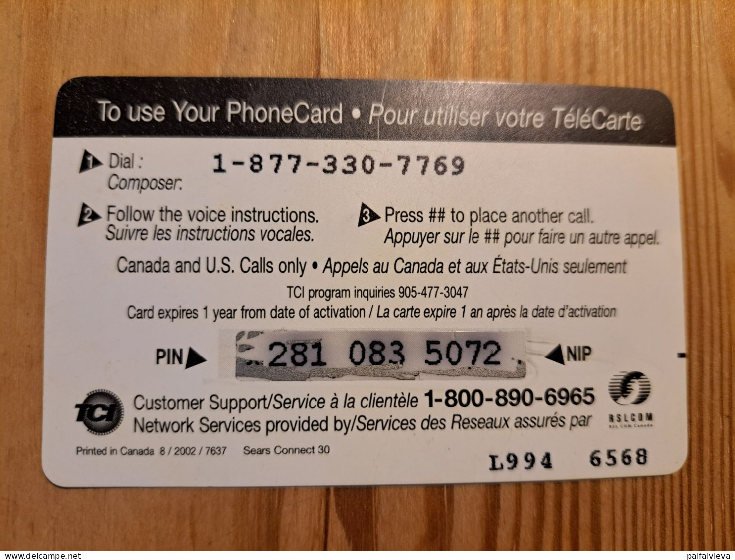 Prepaid Phonecard USA, RSL, Sears Connect - Sonstige & Ohne Zuordnung