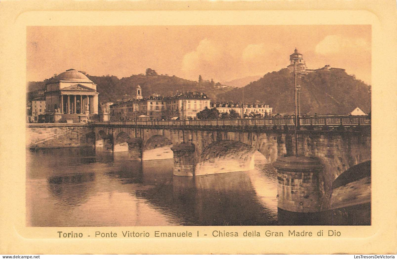 ITALIE - Torino - Ponte Victorio Emanuele I - Chiesa Della Gran Madre Di Dio - Carte Postale Ancienne - Pontes