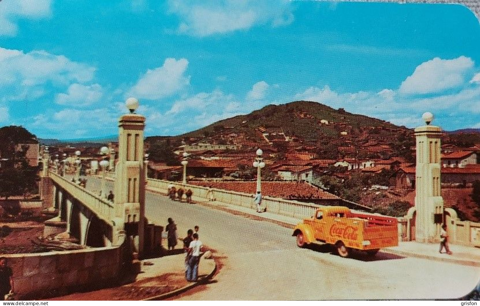 Tegucigalpa Honduras Coca Cola `pick Up Fuente Carias 1957 - Honduras