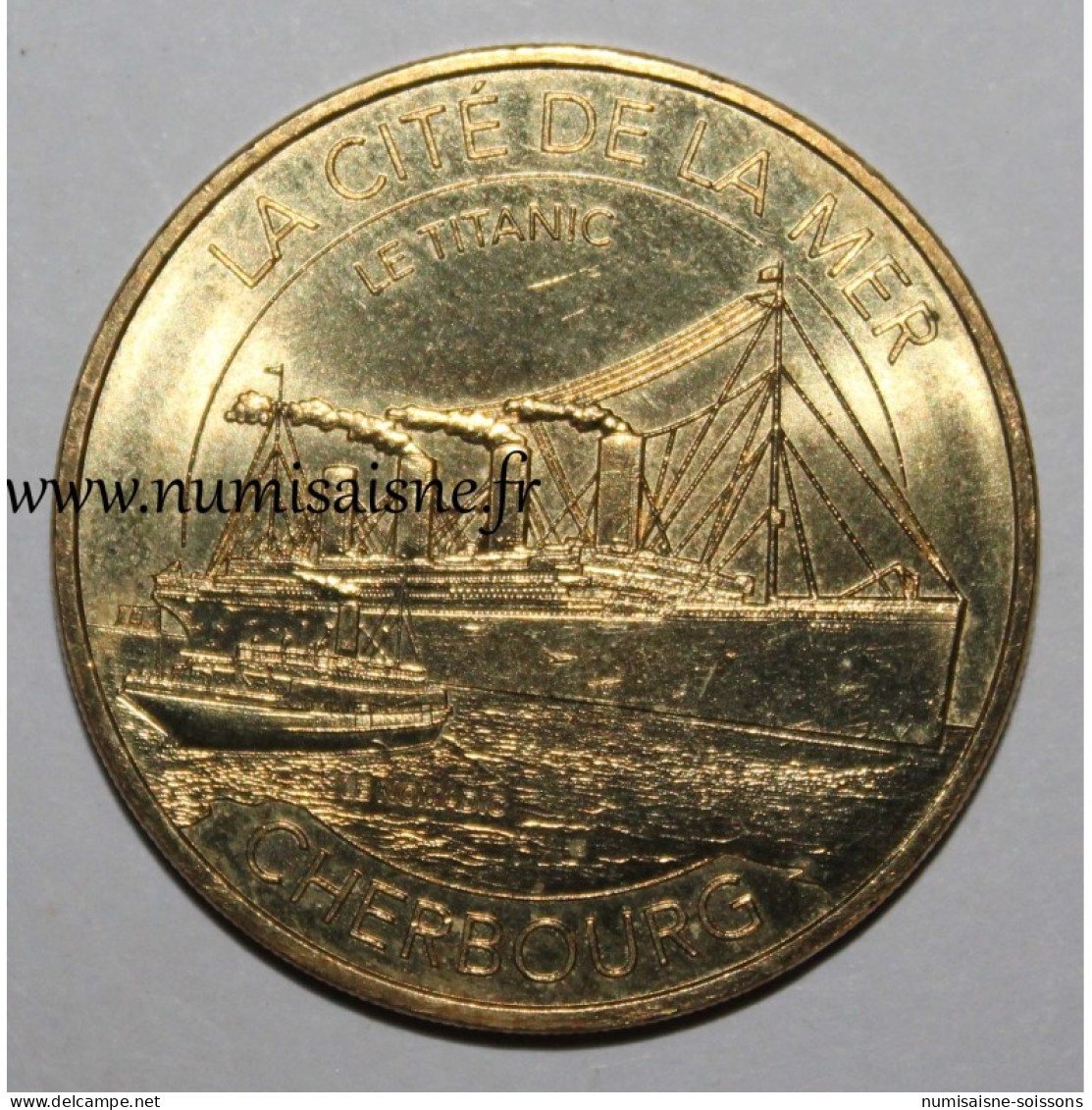 50 - CHERBOURG OCTEVILLE - CITÉ DE LA MER - TITANIC - Monnaie De Paris - 2016 - 2016