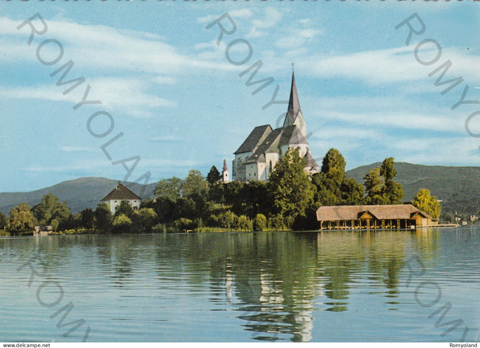 CARTOLINA  MARIA WORTH AM WORTHERSEE,CARINZIA,AUSTRIA-NON VIAGGIATA - Maria Wörth