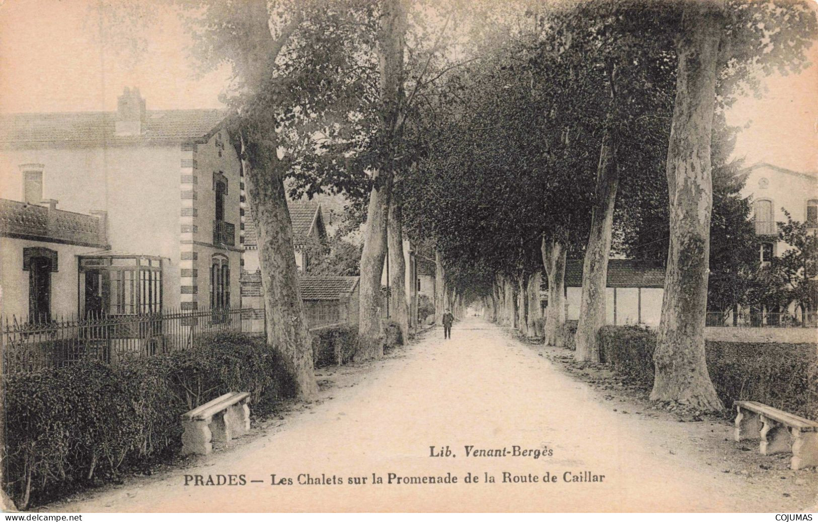 66 - PRADES _S25513_ Les Chalets Sur La Promenade De La Route De Caillar - Prades