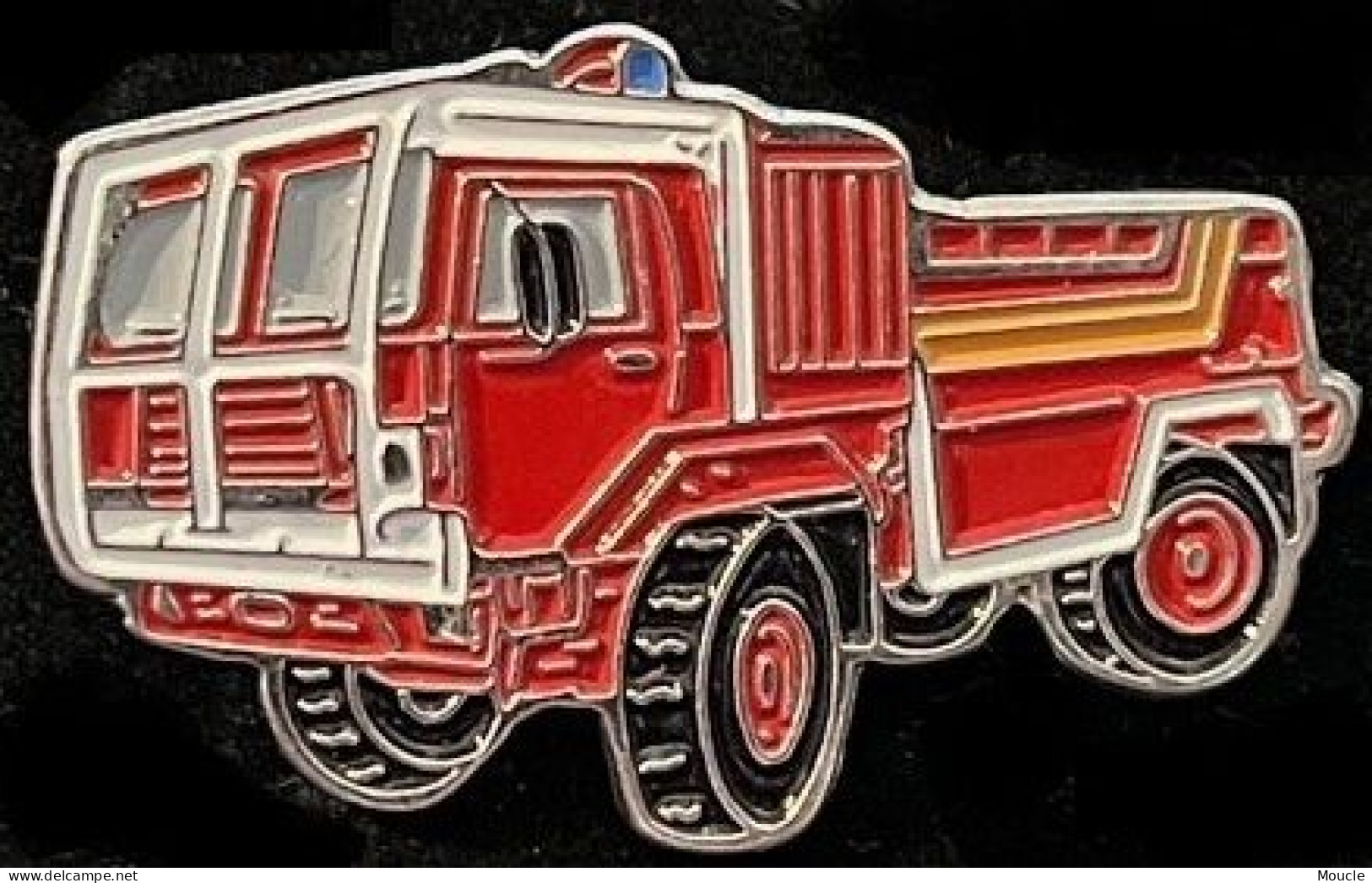 VEHICULE DE SAPEURS POMPIERS - CAMION - TRUCK - FIREFIGHTER - FEUERWEHRMANN - LKW - AUTO POMPES -    (JAUNE) - Firemen