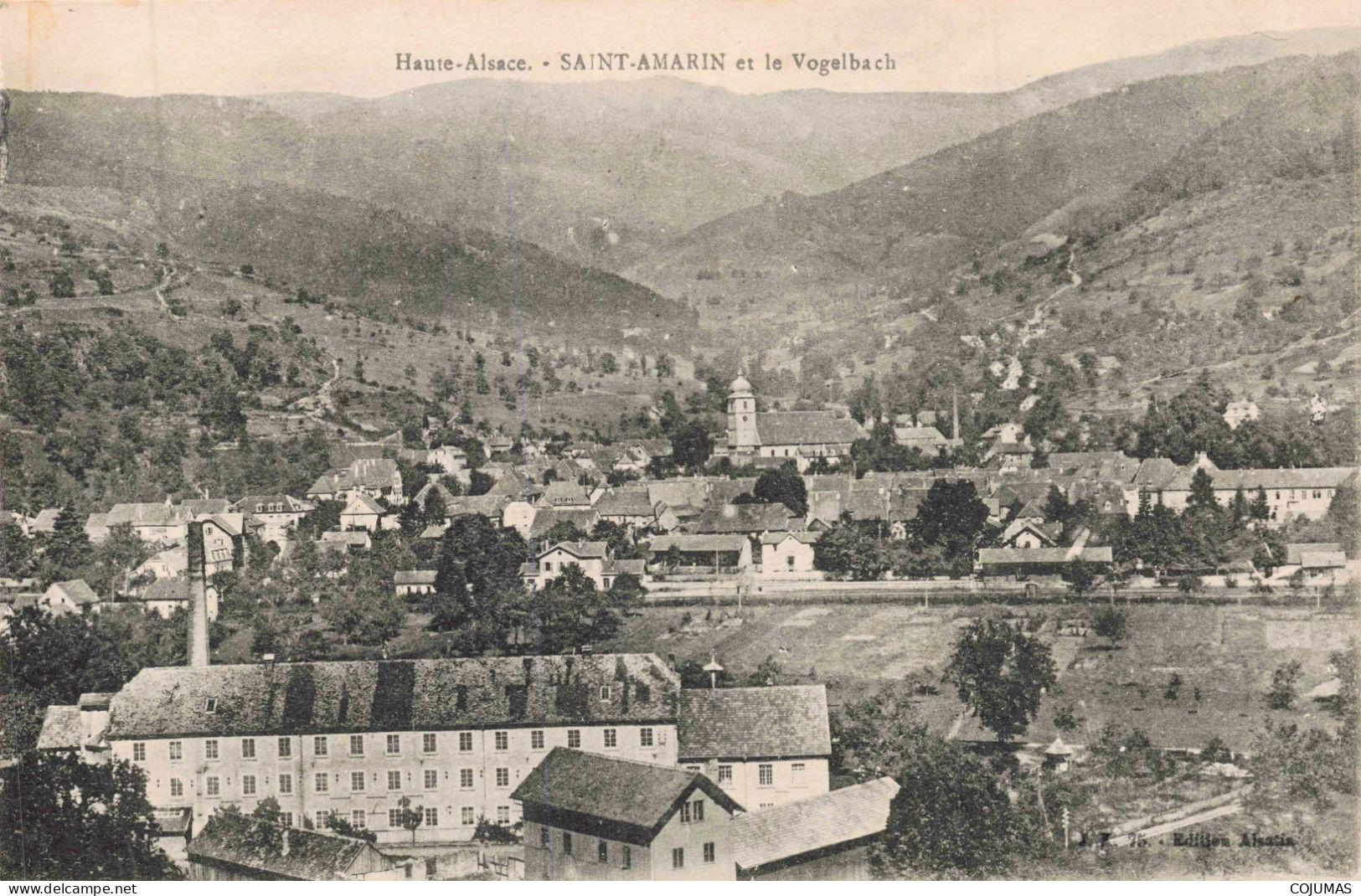 68 - SAINT AMARIN _S25527_ Le Vogelbach - Vue Générale - Saint Amarin