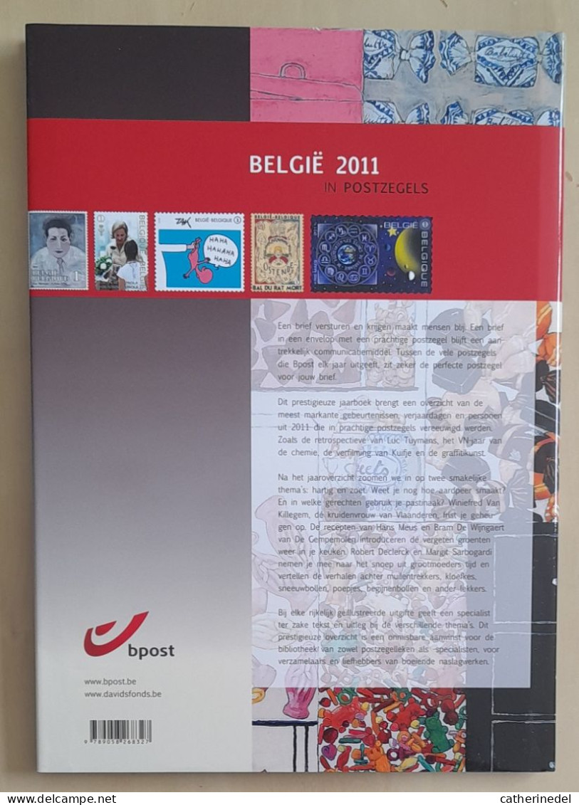 Année 2011 : Filatelieboek - Belgïe 2011 In Postzegels - BIEN LIRE !!!! - (Faciale +/- 212€) - Collections