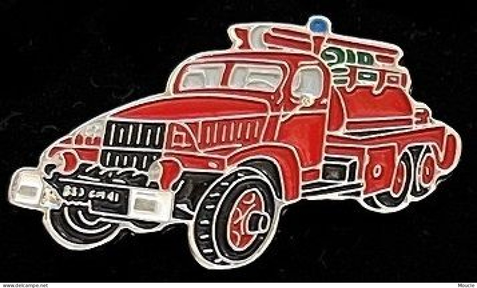 VEHICULE DE SAPEURS POMPIERS - CAMION - TRUCK - FIREFIGHTER - FEUERWEHRMANN - LKW - AUTO POMPES -    (JAUNE) - Feuerwehr