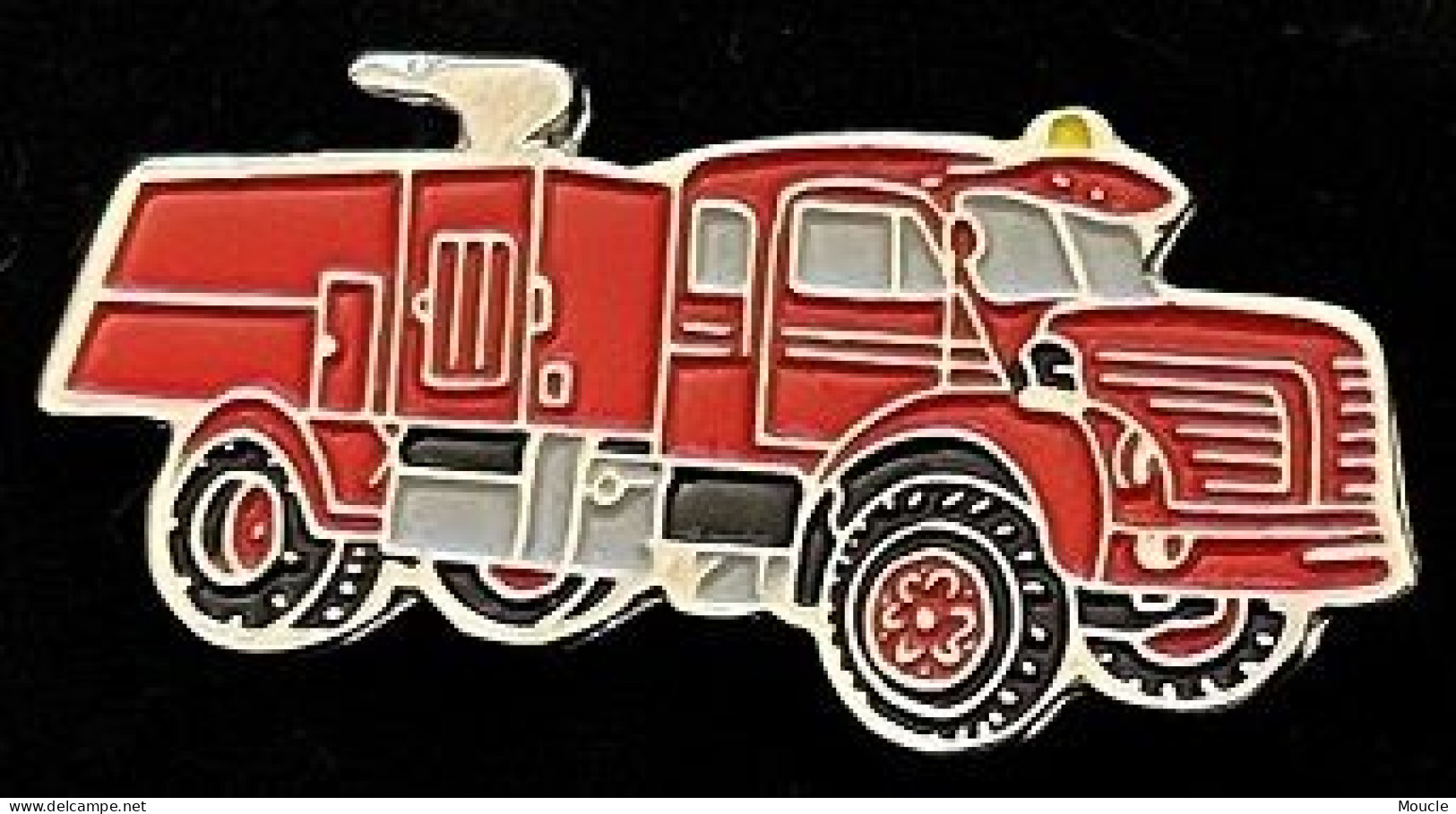 VEHICULE DE SAPEURS POMPIERS - CAMION - TRUCK - FIREFIGHTER - FEUERWEHRMANN - LKW - AUTO POMPES -    (JAUNE) - Pompiers