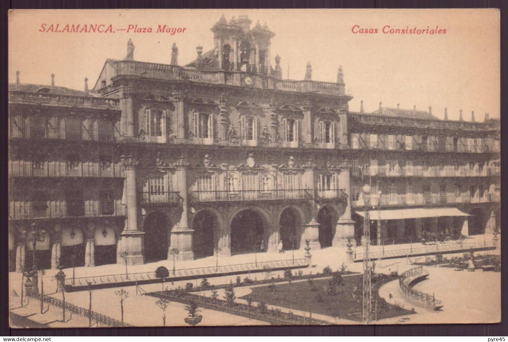 ESPAGNE SALAMANCA PLAZA MAYOR CASAS CONSISTORIALES - Salamanca